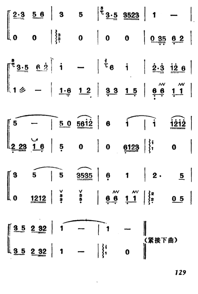 《牛郎织女》织女、牛郎幸福生活的描写音乐：新居（筝+箫）