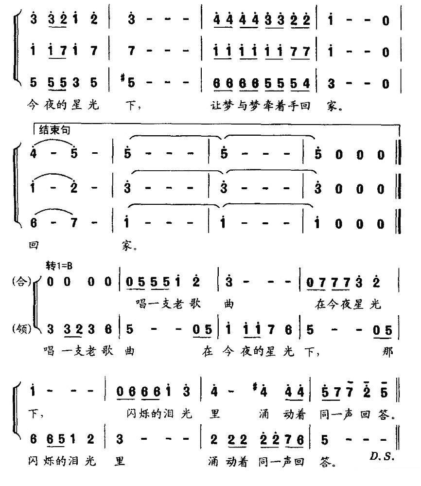 儿歌：CCTV“动画城”晚会歌曲：今夜的星光下